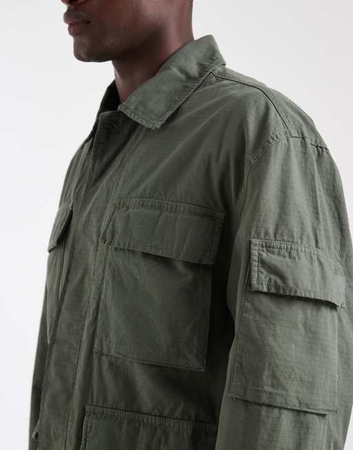 Carhartt WIP - Manderson - Chaqueta verde hoja, 5 de 5