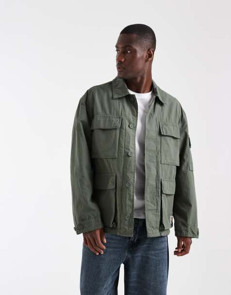 Carhartt WIP – Manderson – Lövgrön jacka - view 1