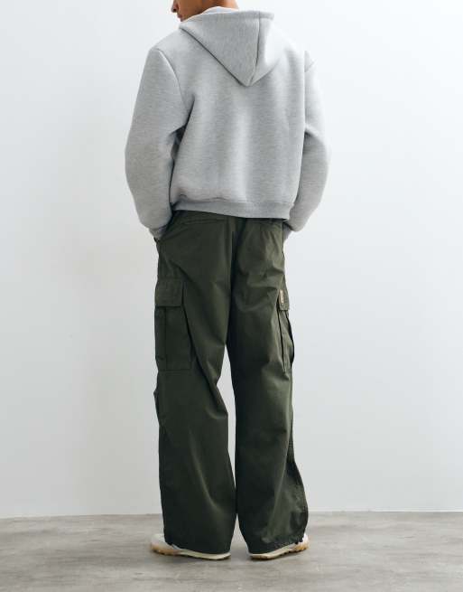 Carhartt WIP Mandler extra loose baggy cargobyxor i leaf green, 2 av 5