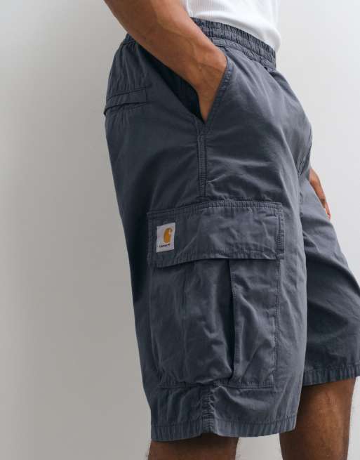 Carhartt WIP Mandler extra loose cargoshorts i grått, 5 av 5