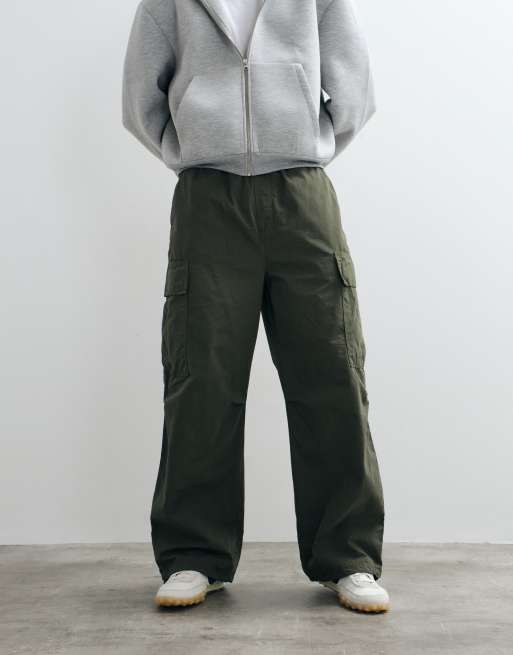 Carhartt WIP Mandler extra-los baggy cargobroek in bladgroen, 5 van 5
