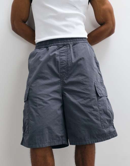 Carhartt WIP Mandler short cargo extra ample gris, 4 de 5