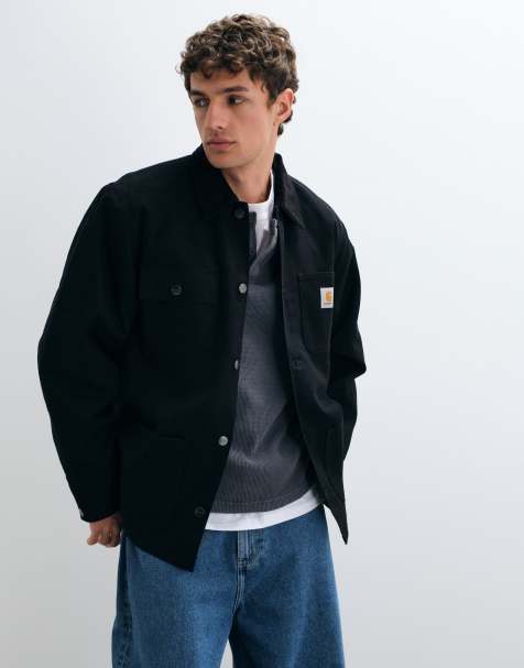 Carhartt WIP manteau Michigan noir - view 1