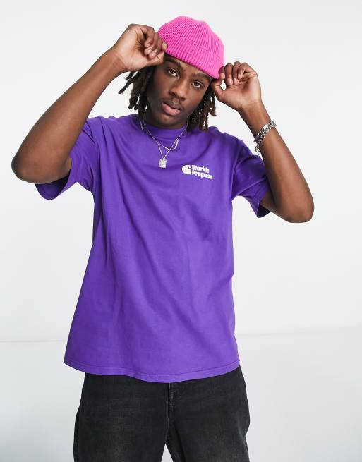 purple carhartt t shirt