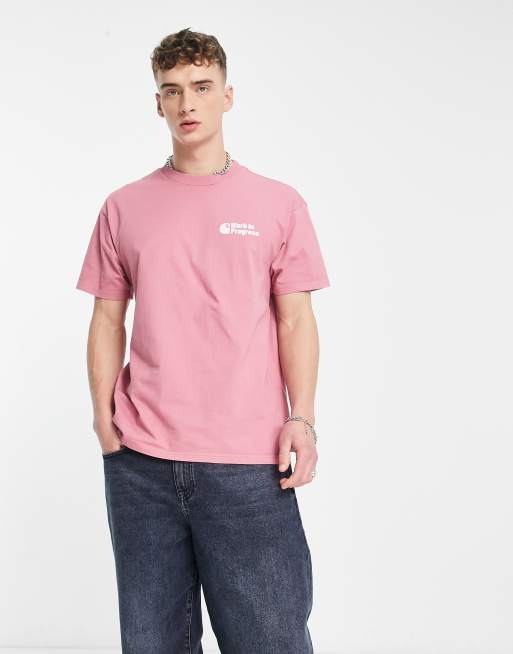 Maglia store carhartt rosa