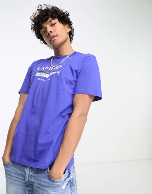 Carhartt WIP marlin t-shirt in blue | ASOS