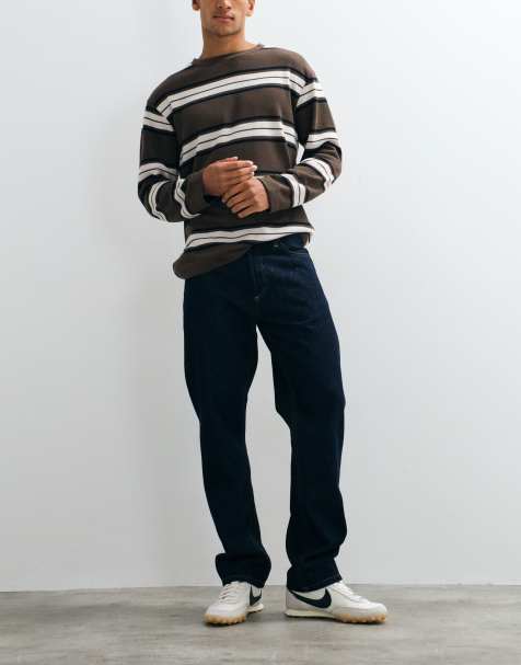 Carhartt WIP Marlow afslappede jeans med lige, tapered pasform i blå rinse - view 1