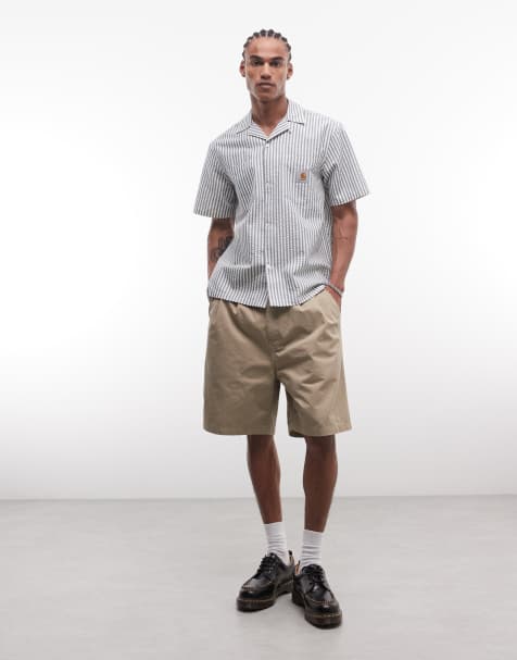 Carhartt WIP – Marv – Beige shorts - view 1