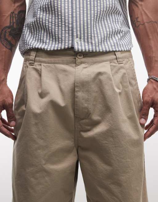 Carhartt WIP - Marv - Beige shorts , 4 af 5