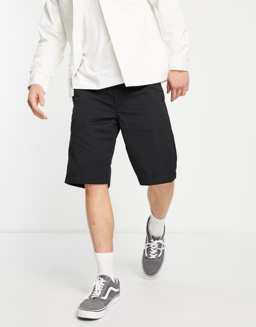Carhartt WIP- Master - Afslappede chinoshorts i sort
