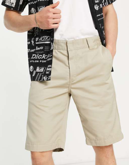 Carhartt WIP – Master – Beige chino-shorts i avslappnad passform