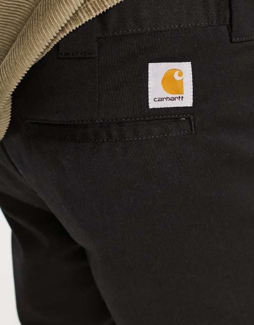 Carhartt WIP - Master - Chino comodi affusolati neri, 2 di 4