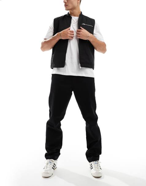 Carhartt WIP – Master – Locker geschnittene Hose in Schwarz - view 1