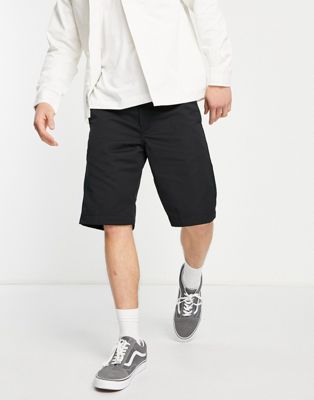 Carhartt WIP master relaxed chino shorts in black