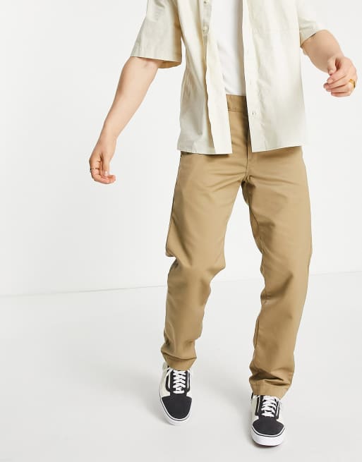 Carhartt WIP master relaxed taper chinos in beige