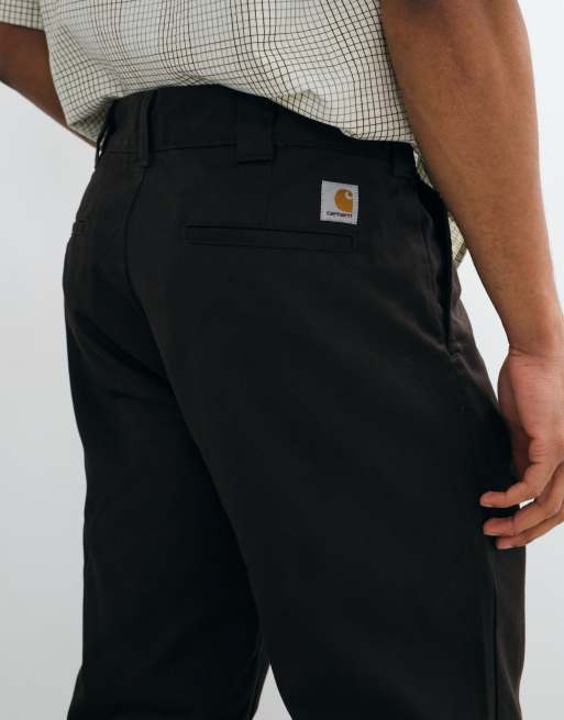 Carhartt WIP Master relaxed tapered-fit broek in bruin, 2 van 5