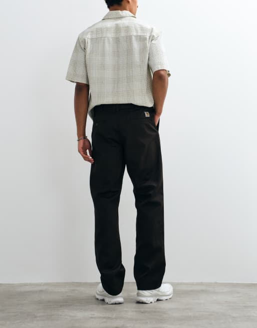 Carhartt WIP Master relaxed tapered-fit pants in brown, 5 of 5