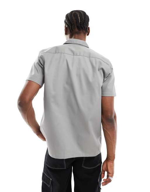 Carhartt WIP master shirt in grey, 2 of 4