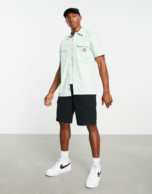 Carhartt button up 2024 short sleeve shirts