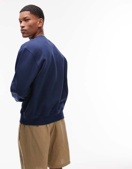 ★CARHARTT WIP Masterpiece Sweatshirt 関税込★ Carhartt WIP masterpiece sweatshirt in navy | ASOS