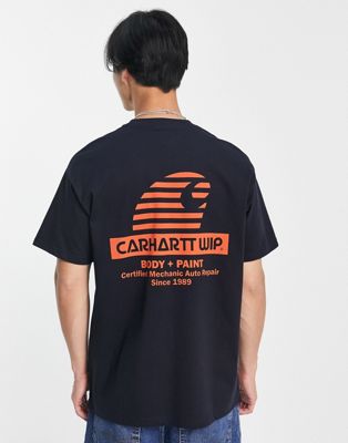 Carhartt WIP mechanic t-shirt in navy