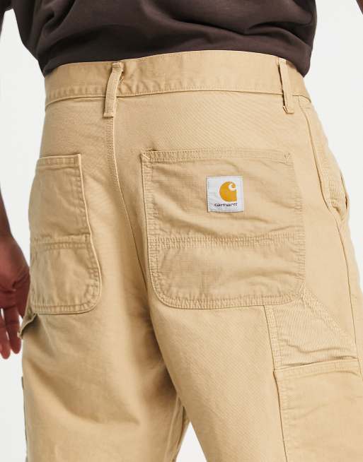Carhartt WIP – Medley – Bruna arbetsbyxor med manchesterdetaljer, 2 av 4