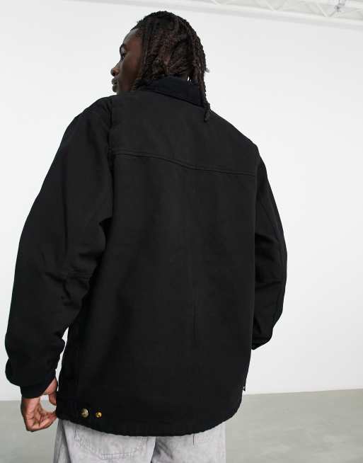 Carhartt WIP medley cord detail jacket in black