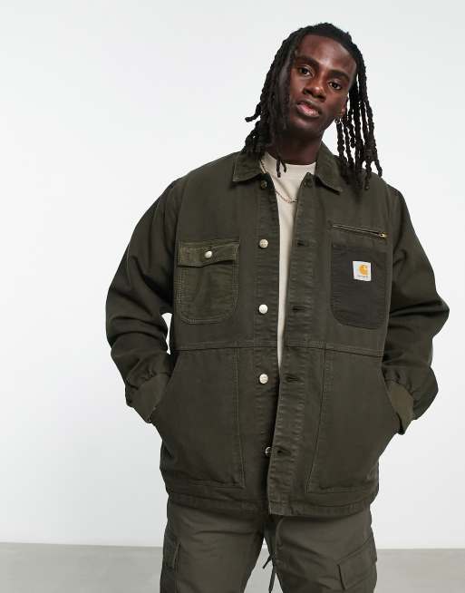 The North Face Heritage M66 insulated shirt jacket in camo