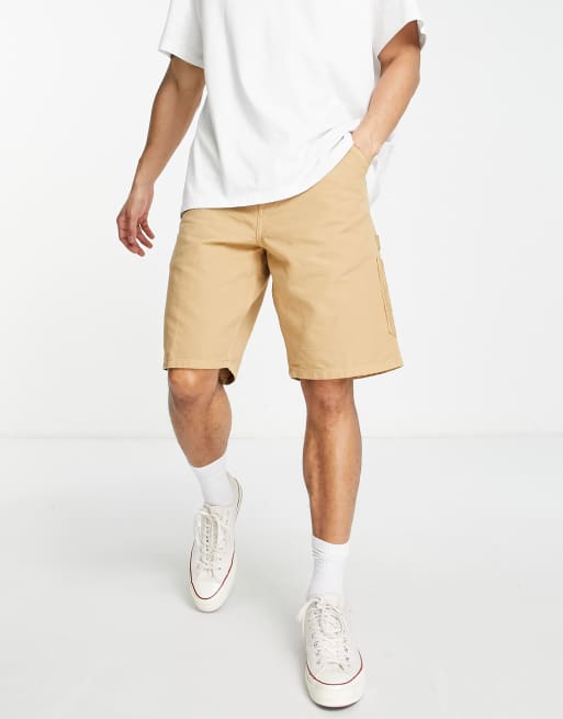 Carhartt WIP - Medley - Short met corduroy detail in bruin