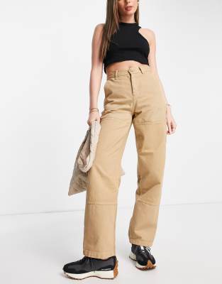 Carhartt WIP medley utility trousers in dusty beige - ASOS Price Checker