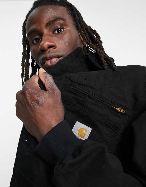 Carhartt WIP - Medley - Veste avec détails en velours côtelé - Noir, 3 de 4