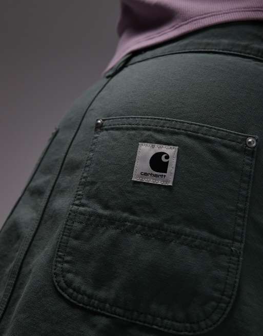 Carhartt WIP - Meeve - Gonna kaki doppiata sulle ginocchia, 5 di 5