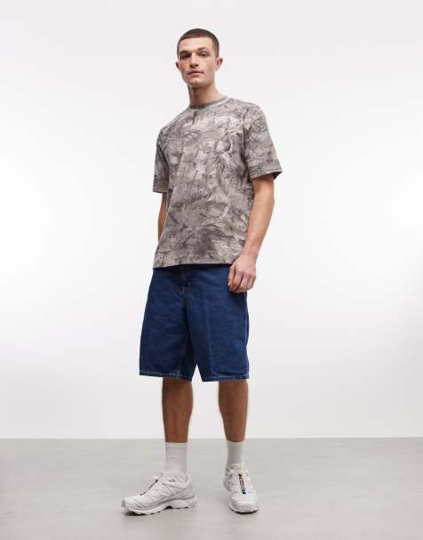 Carhartt WIP – Mellanblå, enkla shorts - view 1