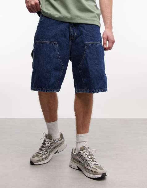 Carhartt WIP – Mellanblå shorts med förstärkta knän - view 1
