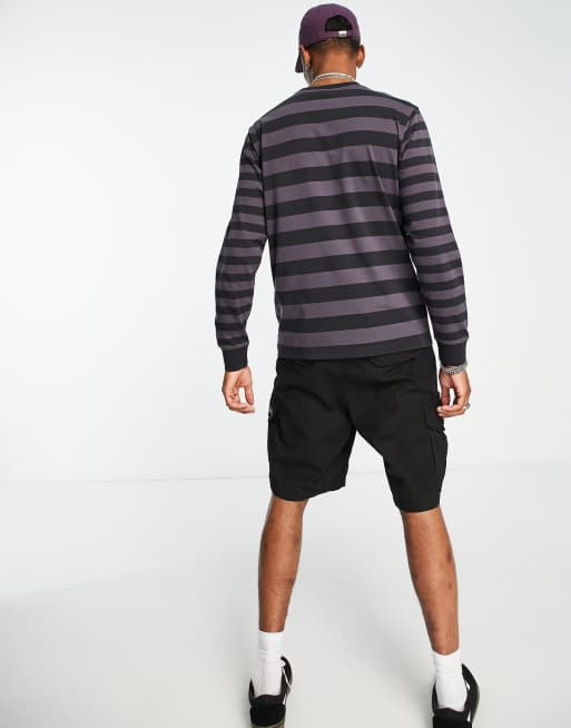 Carhartt WIP - Merrick - Lilla top med lange ærmer og striber, 3 af 4
