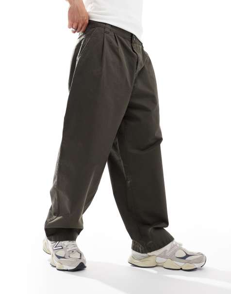 Carhartt WIP – Merrick – Zwężane zielone spodnie - view 1