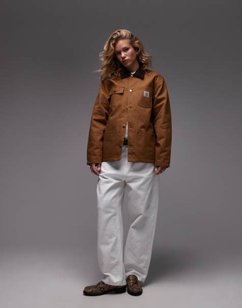 Carhartt WIP michigan jacket in brown