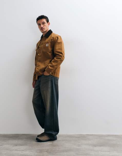 Carhartt WIP - Michigan - Cappotto marrone hamilton - view 1