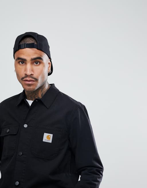 Carhartt WIP Michigan Chore Jacket In Black | ASOS