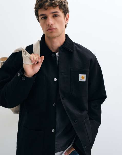 Carhartt WIP Michigan coat in black - view 1