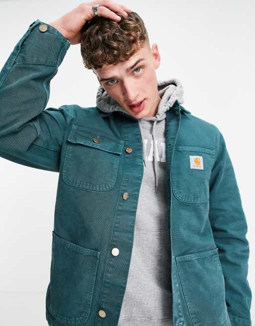 Teal hotsell carhartt coat