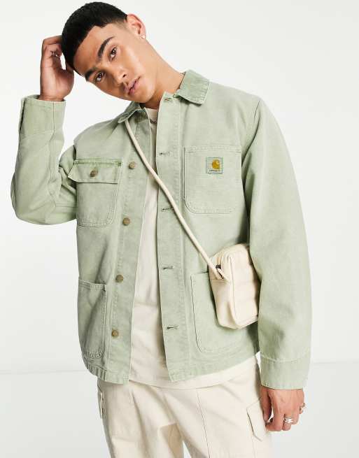 Carhartt michigan 2025 coat green