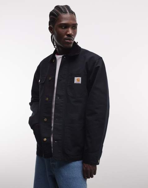 Carhartt WIP – Michigan – Czarny płaszcz - view 1