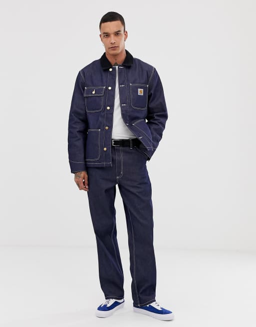 Carhartt chore outlet coat denim