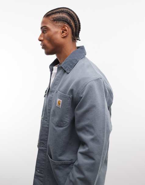 Carhartt WIP – Michigan – Jacke in Staubblau - view 1