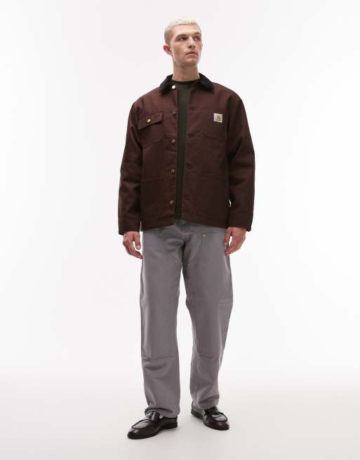 Carhartt WIP Michigan jacket in dark brown, 2 of 5