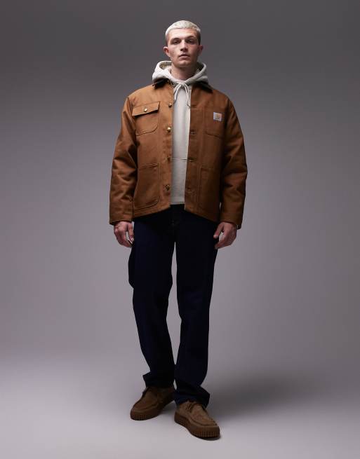 Carhartt WIP michigan jacket in light brown