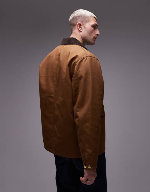 Carhartt WIP michigan jacket in light brown