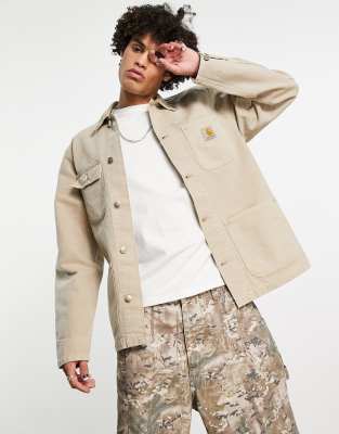 Carhartt Michigan Jacket In Dearborn Canvas In Brown