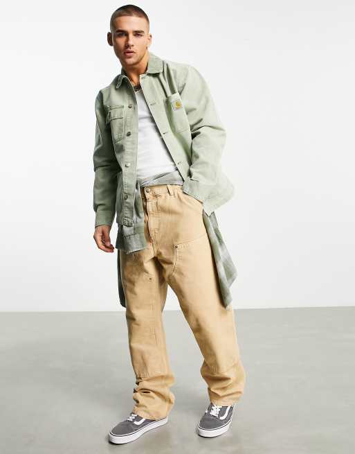 Carhartt WIP michigan jacket in washed green | ASOS